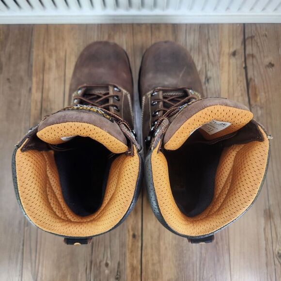 Carolina 8" Waterproof Insulated Broad Comp Toe Work Boots CA8521 Mens Sz 9.5 EE - Picture 8 of 12